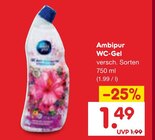 WC-Gel im Angebot bei Netto Marken-Discount in Görlitz WC-Gel Angebote von Ambipur bei Netto Marken-Discount Görlitz für 1,49 €