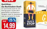 QuickStop – das Buchstaben-Duell im Angebot bei Kaufhaus Stolz in Cuxhaven QuickStop – das Buchstaben-Duell Angebote bei Kaufhaus Stolz Cuxhaven für 14,99 €