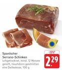 Spanischer Serrano-Schinken bei E center im Raunheim Prospekt für 2,29 €