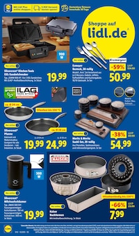 Milchaufschäumer im Lidl Prospekt "LIDL LOHNT SICH" mit 68 Seiten (Frankfurt (Main))