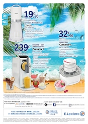 Promos Glacière dans le catalogue "VAGUE DE FRAÎCHEUR" de E.Leclerc Glacière en promo dans le catalogue E.Leclerc à la page 4