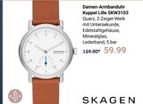 Damen-Armbanduhr Kuppel Lille SKW3103 Angebote von Skagen bei GLOBUS Hoyerswerda für 59,99 €
