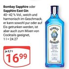 Bombay Sapphire im Angebot bei GLOBUS in Worms Bombay Sapphire Angebote bei GLOBUS Worms für 16,99 €