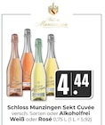 Sekt Cuvée Angebote von Schloss Munzingen bei Hieber Freiburg für 4,44 €