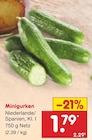 Aktuelle Gemüse Angebote bei Netto Marken-Discount in Remscheid Aktuelles Minigurken Angebot bei Netto Marken-Discount in Remscheid ab 1,79 €