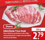 Duroc Edelschwein Presa-Steak Angebote bei famila Nordost Pinneberg für 2,79 €