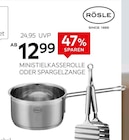 Ministielkasserolle oder Spargelzange  im aktuellen XXXLutz Möbelhäuser Prospekt für 12,99 €