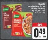 Fix Chili con Carne Angebote von Knorr bei E center Würzburg für 0,49 €
