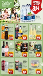Mineralwasser Angebot im aktuellen REWE Prospekt auf Seite 17