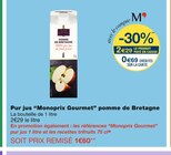 Promo Pur jus pomme de Bretagne à 1,60 € dans le catalogue Monoprix à Paris