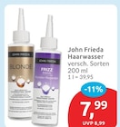 Blonde Haarwasser von John Frieda im aktuellen budni Prospekt