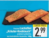 Frisches Lachsfilet „Kräuter-Knoblauch“ von  im aktuellen EDEKA Prospekt für 2,99 €