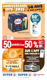 Bière Angebote im Prospekt "ANNIVERSAIRE 1975 - 2025 : 50 ans à vos cotés ! " von U Express Bière Angebote im Prospekt "ANNIVERSAIRE 1975 - 2025 : 50 ans à vos cotés ! " von U Express auf Seite 1