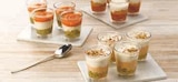 Verrines truite fromage frais ou thon chorizo ou courgettes chèvre poivrons dans le catalogue Super U