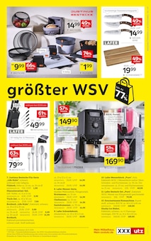 Küche im XXXLutz Möbelhäuser Prospekt "Deutschlands größter WSV" mit 10 Seiten (Gelsenkirchen)