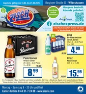 Zisch Getränkemärkte Prospekt der aktuellen Woche mit 1 Seite, gültig von 16.03.2026 bis 21.03.2026, in Großenkneten und Umgebung Aktueller Zisch Getränkemärkte Prospekt in Großenkneten und Umgebung, "Aktuelle Angebote" mit 1 Seite, 16.03.2026 - 21.03.2026