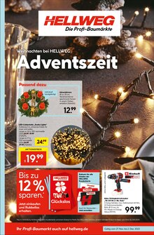 Hellweg Prospekt der KW 48 "Die Profi-Baumärkte" Aktueller Hellweg Prospekt "Die Profi-Baumärkte" Seite 1 von 20 Seiten