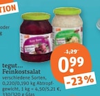Feinkostsalat bei tegut im Schwäbisch Gmünd Prospekt für 0,99 €