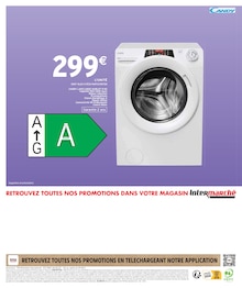 Promotion Electroménager Linge dans le prospectus Intermarché, valable du 03/06/2025 au 15/06/2025 Promo Electroménager Linge dans le catalogue Intermarché du moment à la page 4
