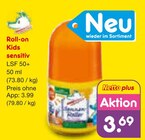 Roll-on Kids sensitiv im aktuellen Netto Marken-Discount Prospekt für 3,69 €