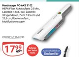 Handsauger PC-AKS 3102 von Profi Care im aktuellen GLOBUS Prospekt