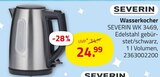 Wasserkocher von SEVERIN im aktuellen ROLLER Prospekt für 24,99 €