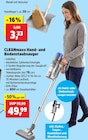 Hand- und Bodenstaubsauger Angebote von CLEANmaxx bei Thomas Philipps Regensburg für 49,99 €