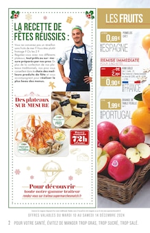 Prospectus Supermarchés Match de la semaine "Un NOËL de chef" avec 2 pages, valide du 10/12/2024 au 26/12/2024 pour Vandœuvre-lès-Nancy et alentours