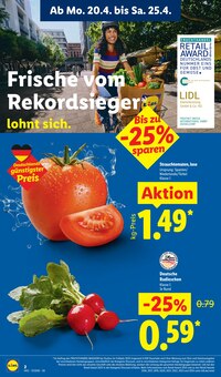 Tomaten im Lidl Prospekt "LIDL LOHNT SICH" mit 69 Seiten (Mönchengladbach)