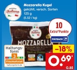 Mozzarella Kugel Angebote bei Netto Marken-Discount Bottrop für 0,69 €