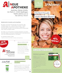 LINDA Premiumapotheke Prospekt für Stadthagen: "Aktuelle Angebote", 3 Seiten, 01.10.2025 - 31.10.2025