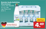 Natürliches Mineralwasser Angebote von Rheinfels Quelle bei Netto Marken-Discount Niederkassel für 4,49 €