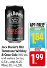 Old Tennessee Whiskey & Coca-Cola im Angebot bei E center in Schorndorf Old Tennessee Whiskey & Coca-Cola Angebote von Jack Daniel’s bei E center Schorndorf für 1,84 €