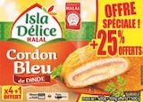 5 cordons bleus de dinde halal - ISLA DÉLICE dans le catalogue Aldi