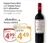 Aktuelles Doppio Passo Angebot bei GLOBUS in Duisburg ab 4,49 €