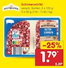 Netto Marken-Discount Mühltal - Schinkenwürfel Angebot im Prospekt Schinkenwürfel bei Netto Marken-Discount im Mühltal Prospekt für 1,79 €