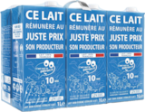 Lait stérilisé UHT C’est qui le Patron ?! demi-écrémé - Monoprix Mulhouse à Mulhouse Lait stérilisé UHT C’est qui le Patron ?! demi-écrémé en promo chez Monoprix Mulhouse Mulhouse à 7,62 €