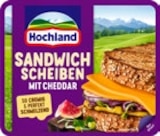 Sandwich Scheiben mit Cheddar im Kaufland Prospekt Sandwich Scheiben mit Cheddar von Hochland im aktuellen Kaufland Prospekt für 1,79 €