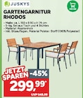 Gartengarnitur Rhodos Angebote von Juskys bei Marktkauf Görlitz für 299,99 €