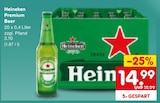 Premium Beer von Heineken für 14,99 € bei Netto Marken-Discount im Angebot Premium Beer von Heineken im aktuellen Netto Marken-Discount Prospekt