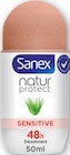 Déodorant Bille Natur Protect Aloe 48H Sensitive - Sanex dans le catalogue Intermarché Super