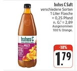Saft Multi im Angebot bei nah und gut in Ansbach Saft Multi Angebote von hohes C bei nah und gut Ansbach für 1,79 €