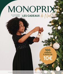 Catalogue Monoprix à Grenoble cette semaine, valable du 23/11/2022 au 01/01/2023 Prospectus Monoprix à Grenoble, "Les Cadeaux de Noël", 64 pages de promos valables du 23/11/2022 au 01/01/2023