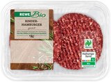 Rinder-Hamburger von REWE Bio im aktuellen REWE Prospekt für 4,99 €
