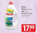 Aktuelles Persil Pulver Universal oder Color Angebot bei famila Nordost in Lübeck ab 17,99 €