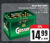 Natur Radler im Angebot bei E center in Bamberg Natur Radler Angebote von Gösser bei E center Bamberg für 14,99 €
