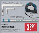 Winkelmaß von WORKZONE für 3,99 € bei ALDI Nord im Angebot Winkelmaß von WORKZONE im aktuellen ALDI Nord Prospekt