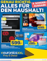 EURONICS Prospekt für Augsburg: "GENAU RICHTIG. ALLES FÜR DEN HAUSHALT!", 4 Seiten, 17.10.2026 - 23.10.2026