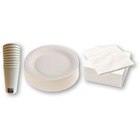 SUR TOUTE LA VAISSELLE À JETER BLANCHE : ASSIETTES, GOBELETS ET SERVIETTES - CARREFOUR HOME dans le catalogue Carrefour Market