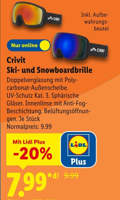 Ski- und Snowboardbrille